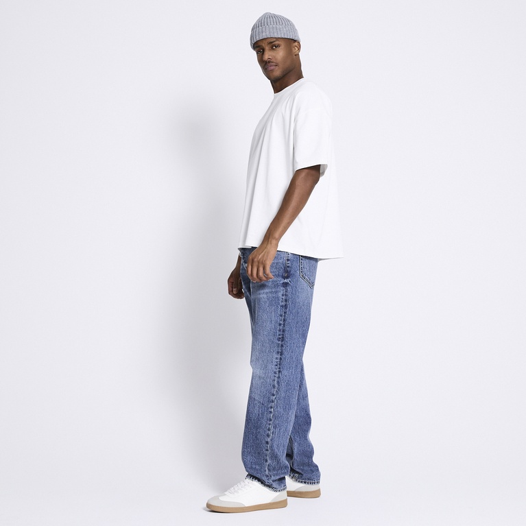 Heavy boxy tee "Mikael" Off white